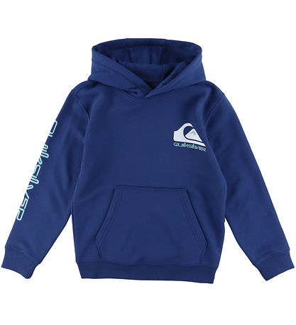 Quiksilver Kapuzenpullover - Omni-Logo - Blau m. Print
