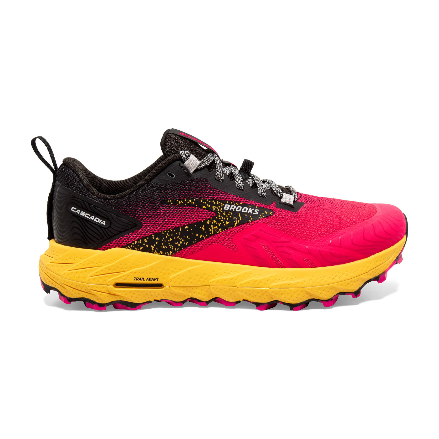 Brooks| Damen Trailrunningschuhe CASCADIA 17 schwarz/pink