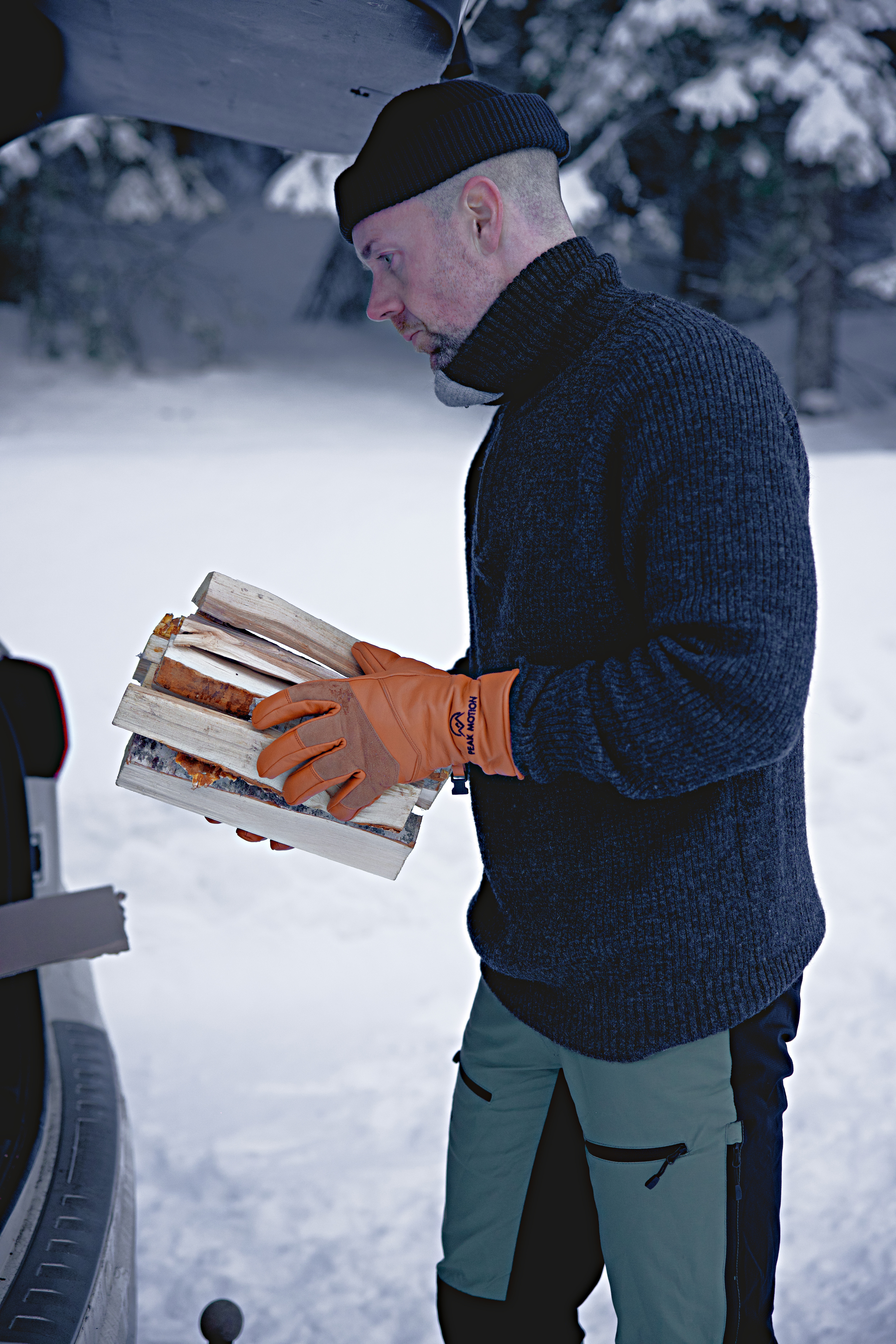 Peak Motion Performance Glove<br>Varmerating: Statisk/stillesittende ned til – 15°C