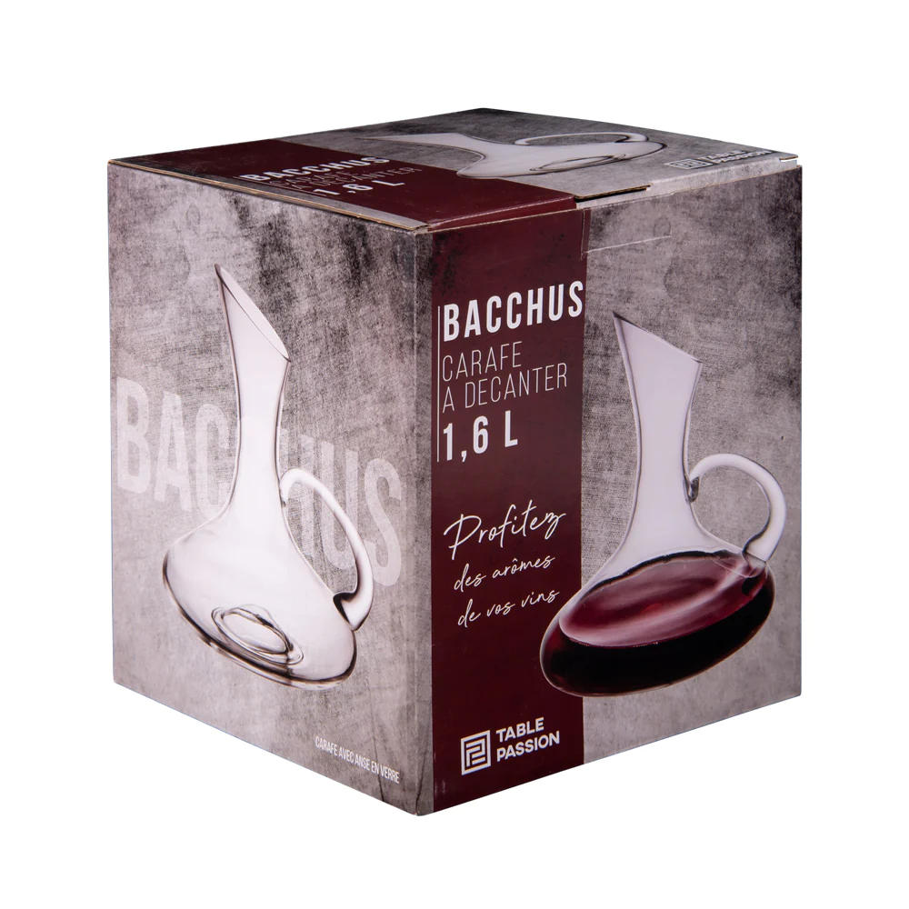 Carafe à décanter Bacchus 1,6 litre Table passion