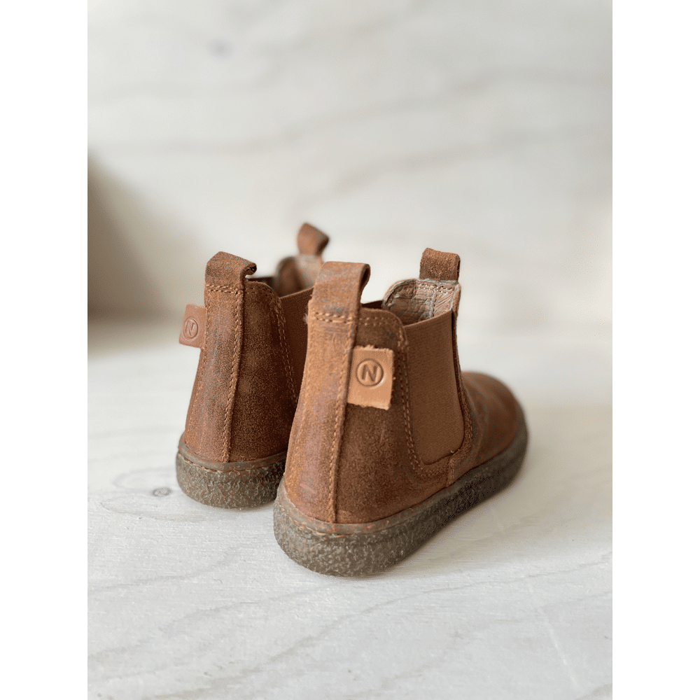 Naturino - Boot - Suede Wax Cuoio