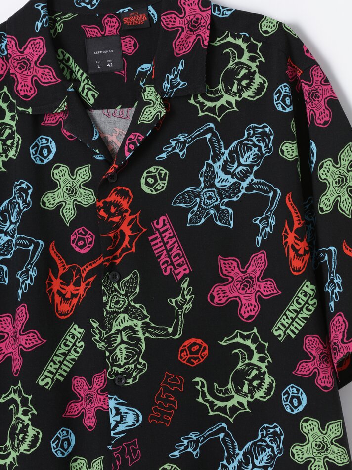 Camisa fluida Stranger Things - Netflix - Branca