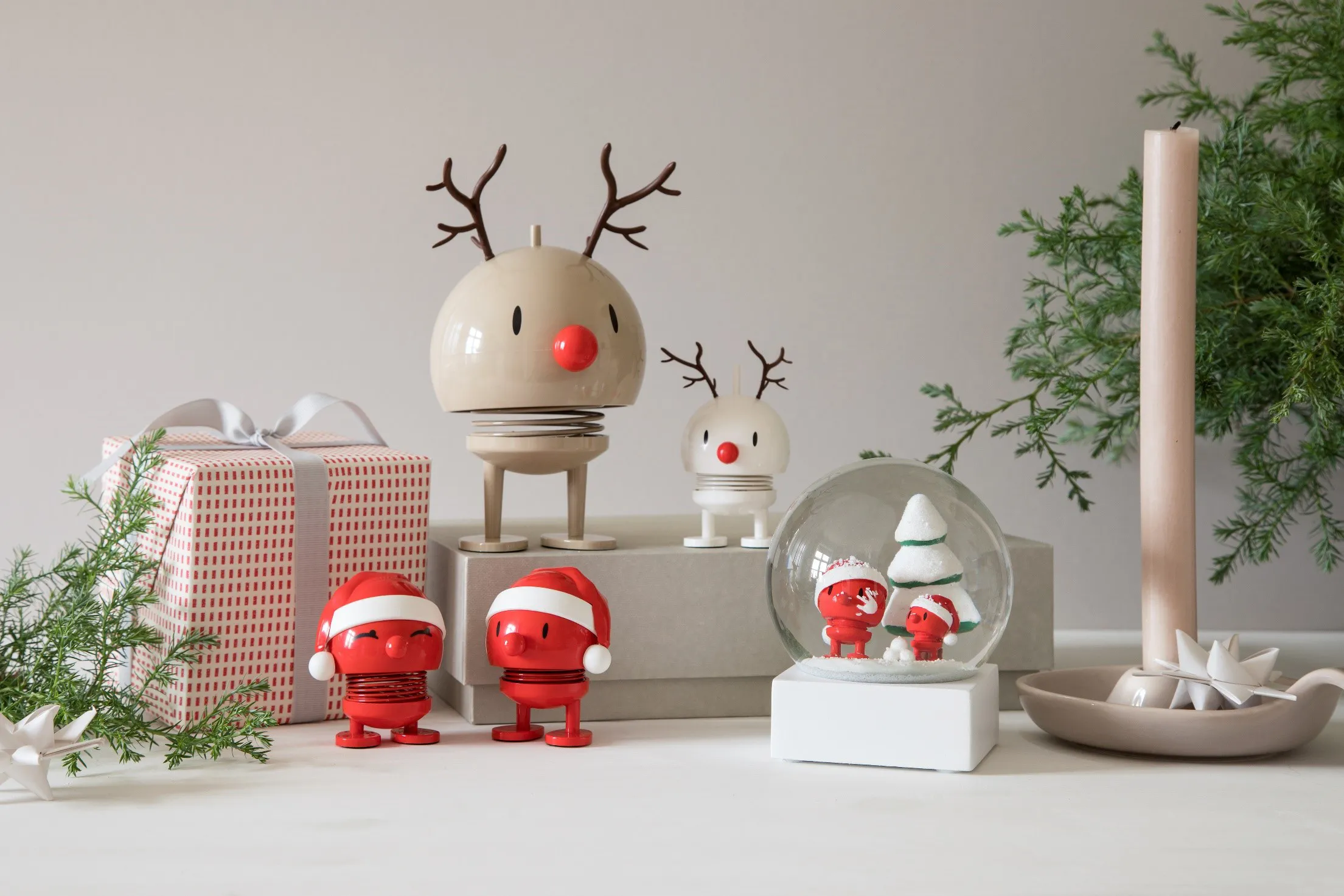 Hoptimist Rystekugle - Santa