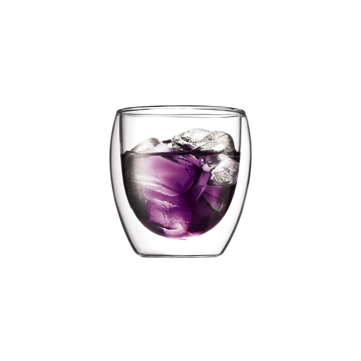 2 stk termoglass med doble vegger Bodum PAVINA
