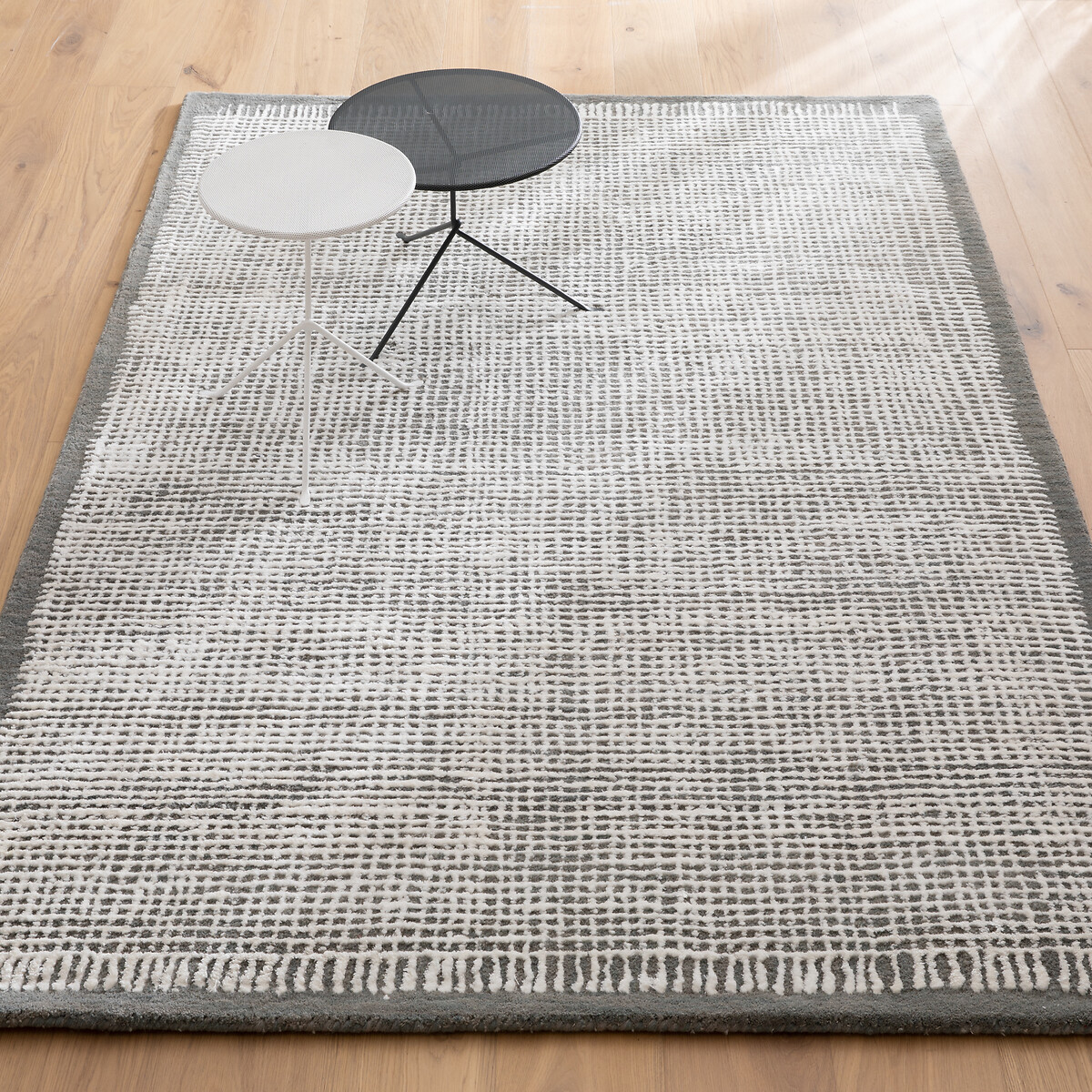 OTTO STUDIO PARA AM.PM<br>Tapete feito à mão, Lyocell® e lã, Net