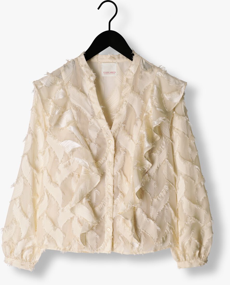 STUDIO AMAYA ecru studio amaya blouse melody
