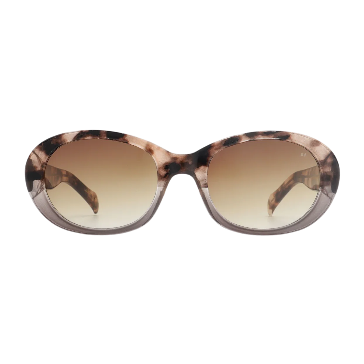 A. Kjærbede  Anma solbrille - Coquina/Grey transparent