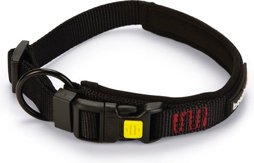 Beeztees hondenhalsband Parinca Premium zwart 40-45 x 2 cm