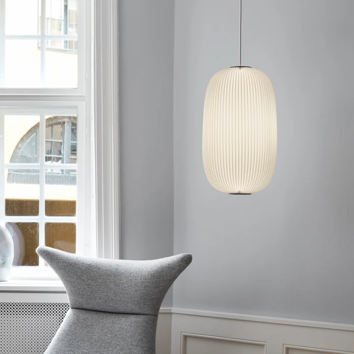 Le Klint - Lamella 1 Pendelleuchte, gold / weiss