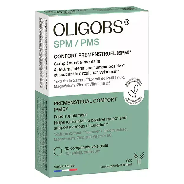 Oligobs SPM / PMS Confort Prémenstruel 30 comprimés