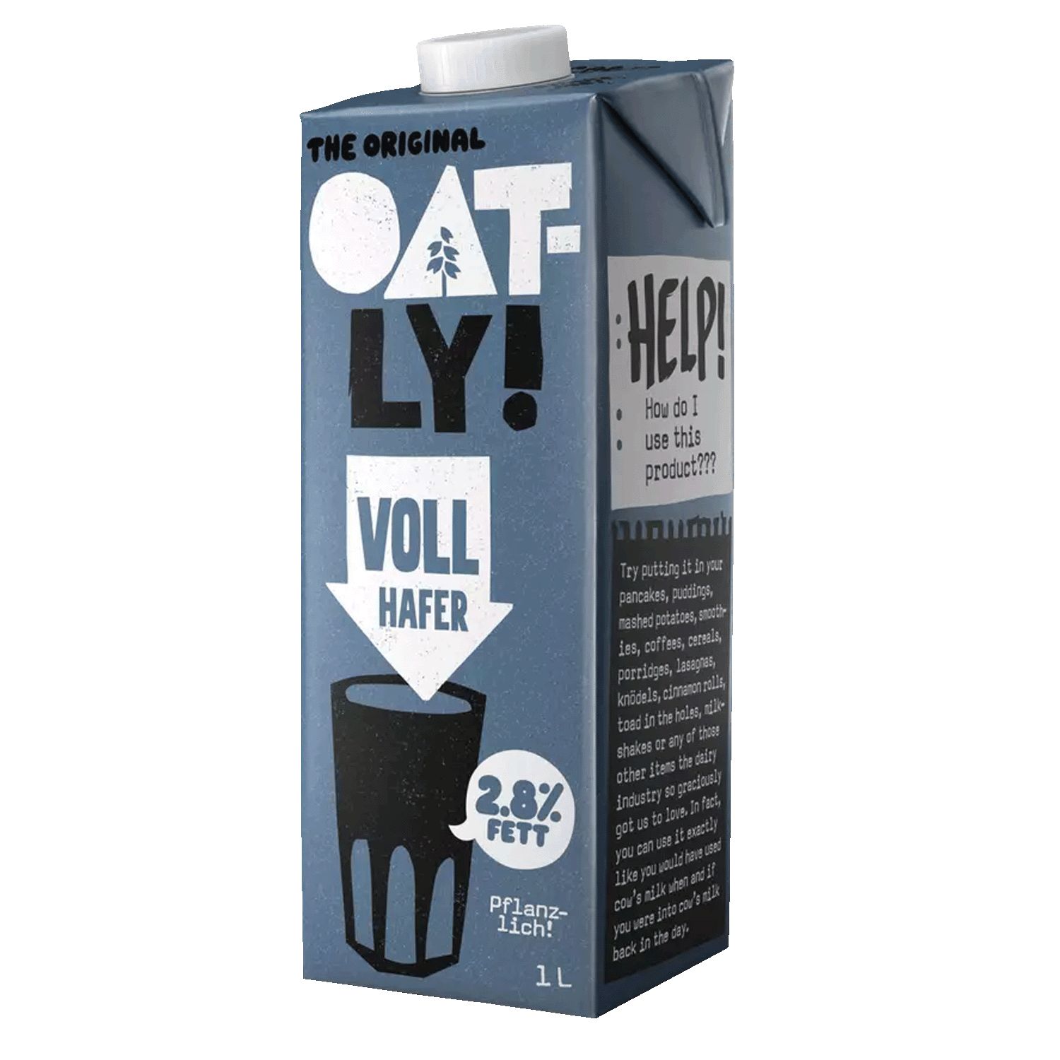 OATLY HAFERDRINK Voll 2,8% Fett