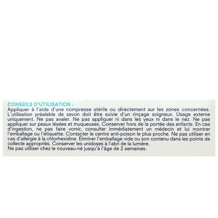 Solution antiseptique Chlorhexidine 0,5% 12x5ml