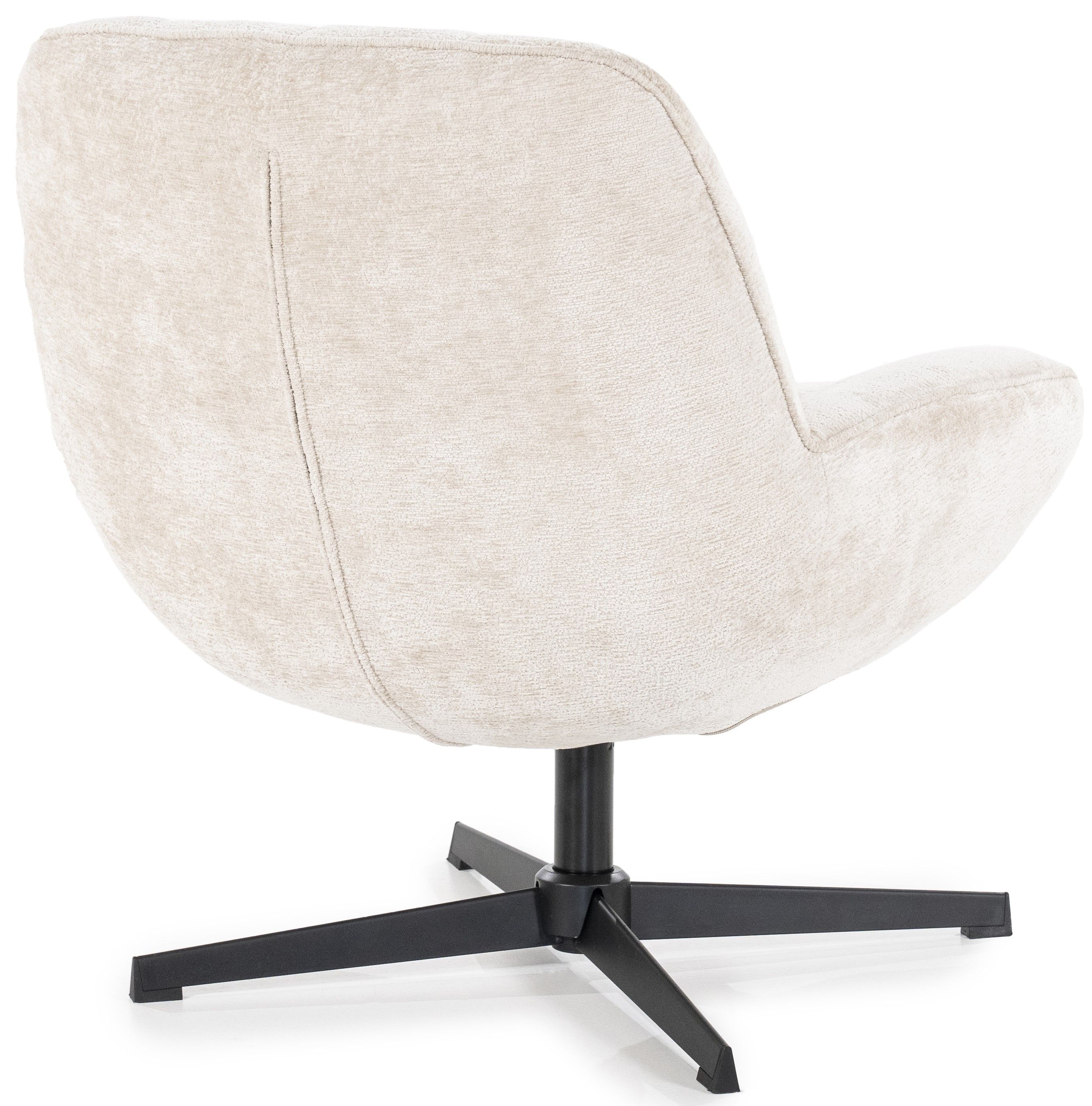 Draaifauteuil - beige | 230313 Derby B75 x D72 x H80 cm