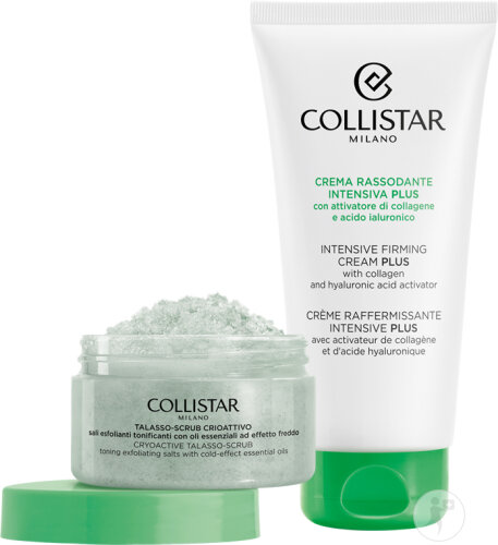 Collistar Talasso-Scrub Cryo-Actif 150g + Crème Raffermissante Intensive Plus 175ml