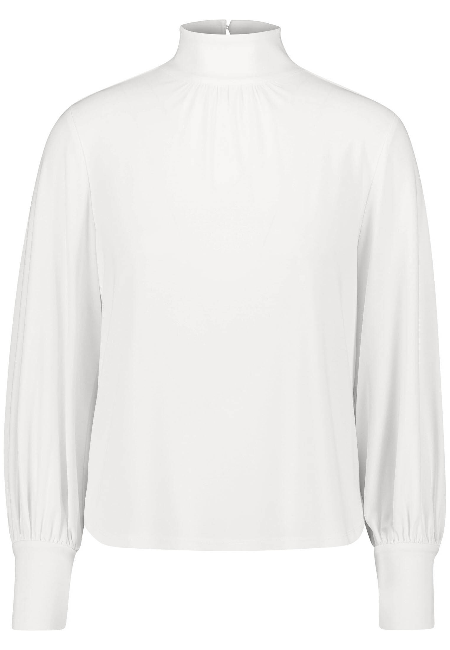 zero| Damen Shirt mit Stehkragen