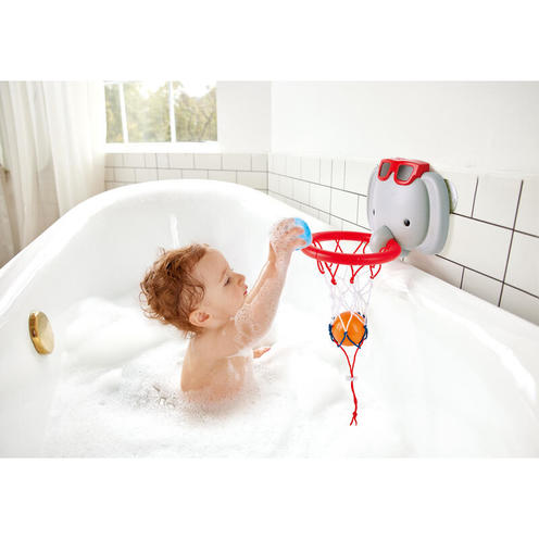 Basketball Éléphant pour le bain multicolore - HAPE