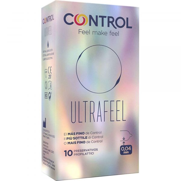 Control Ultra Feel Preservativos 10 Unidades
