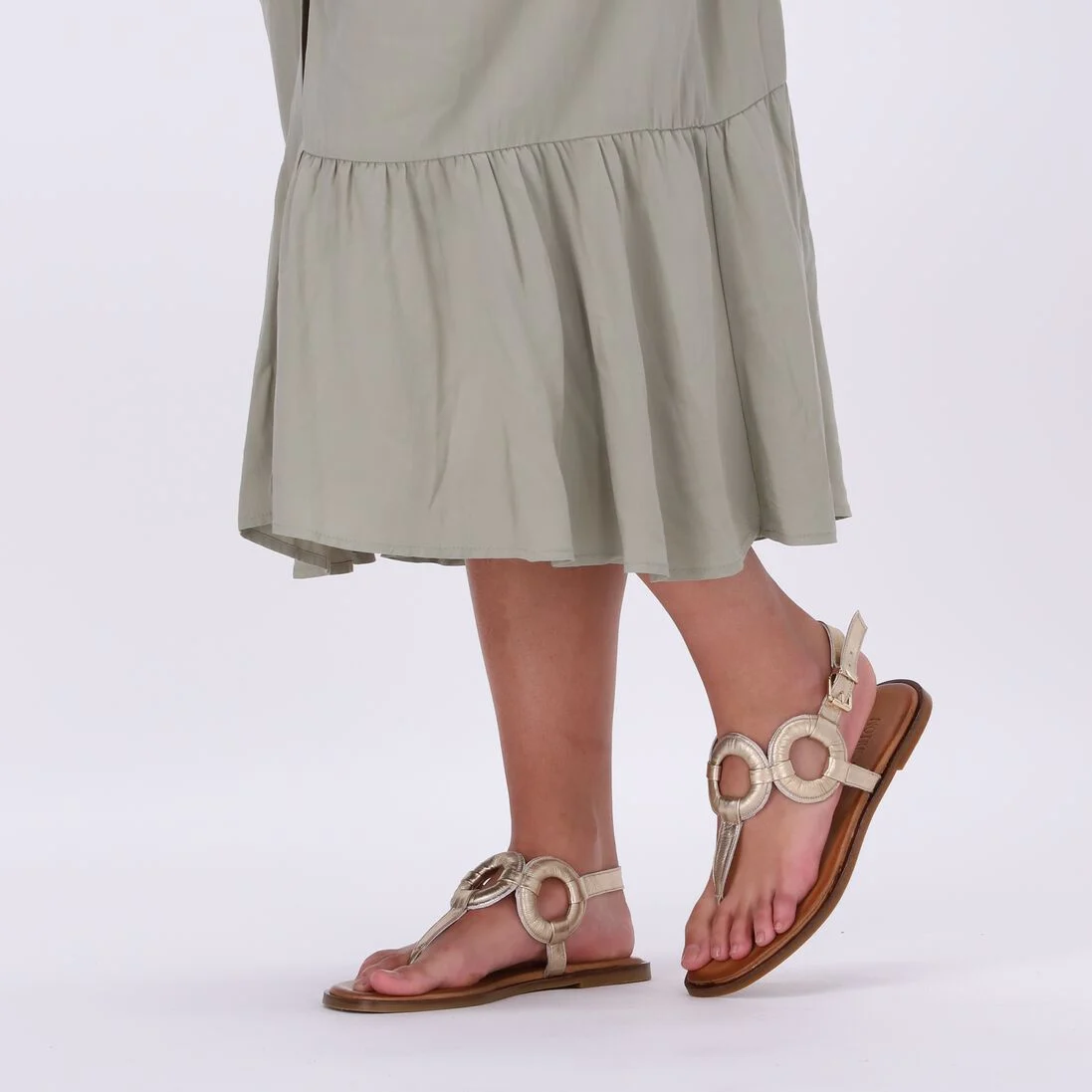 NOTRE-V gouden notre-v sandalen 799003