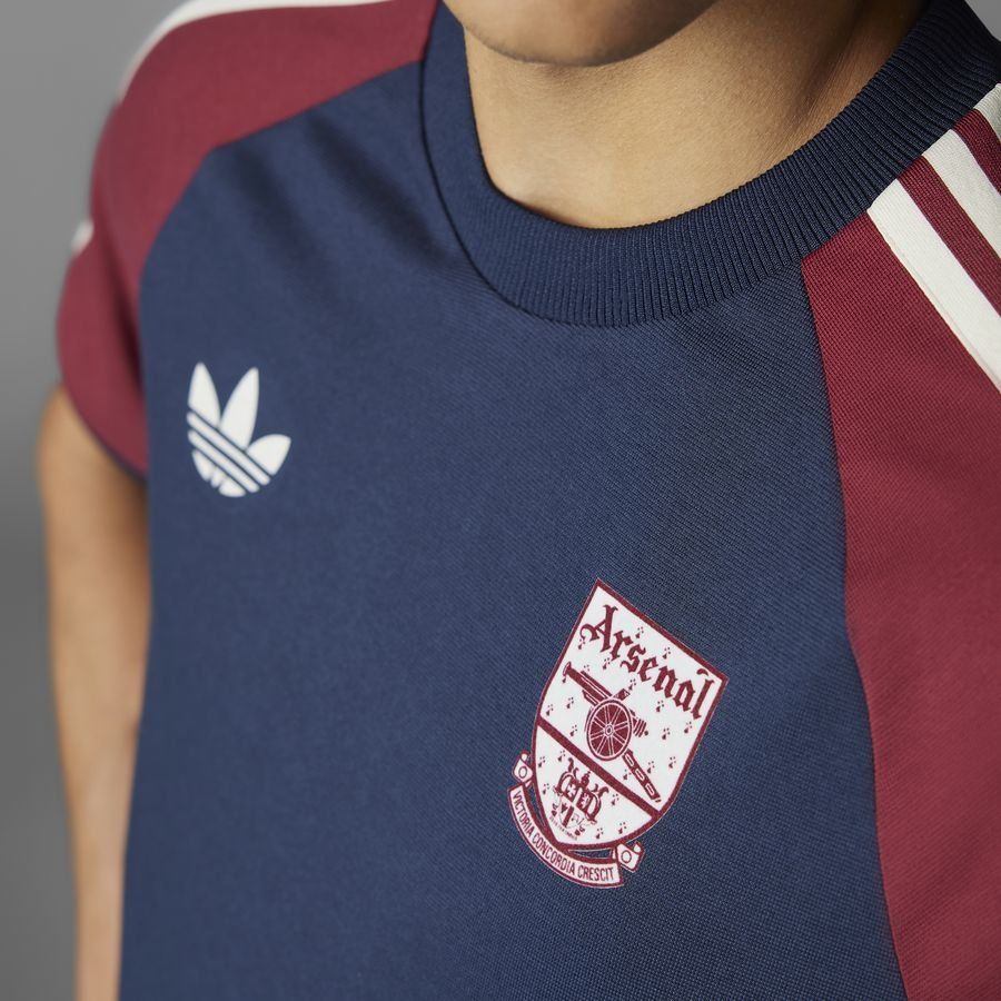 Arsenal T-Shirt OG 3-Stripes - Bleu Marine