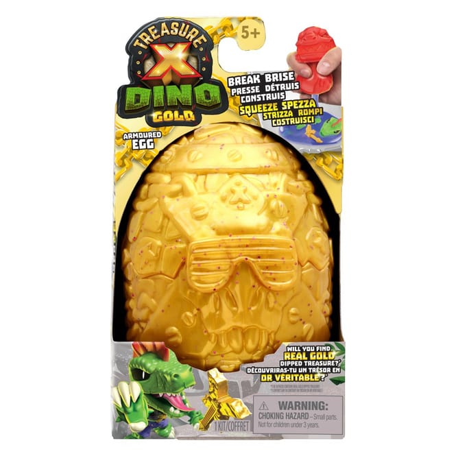 Treasure X - Dino Gold - Dino Figur - 1 Stück