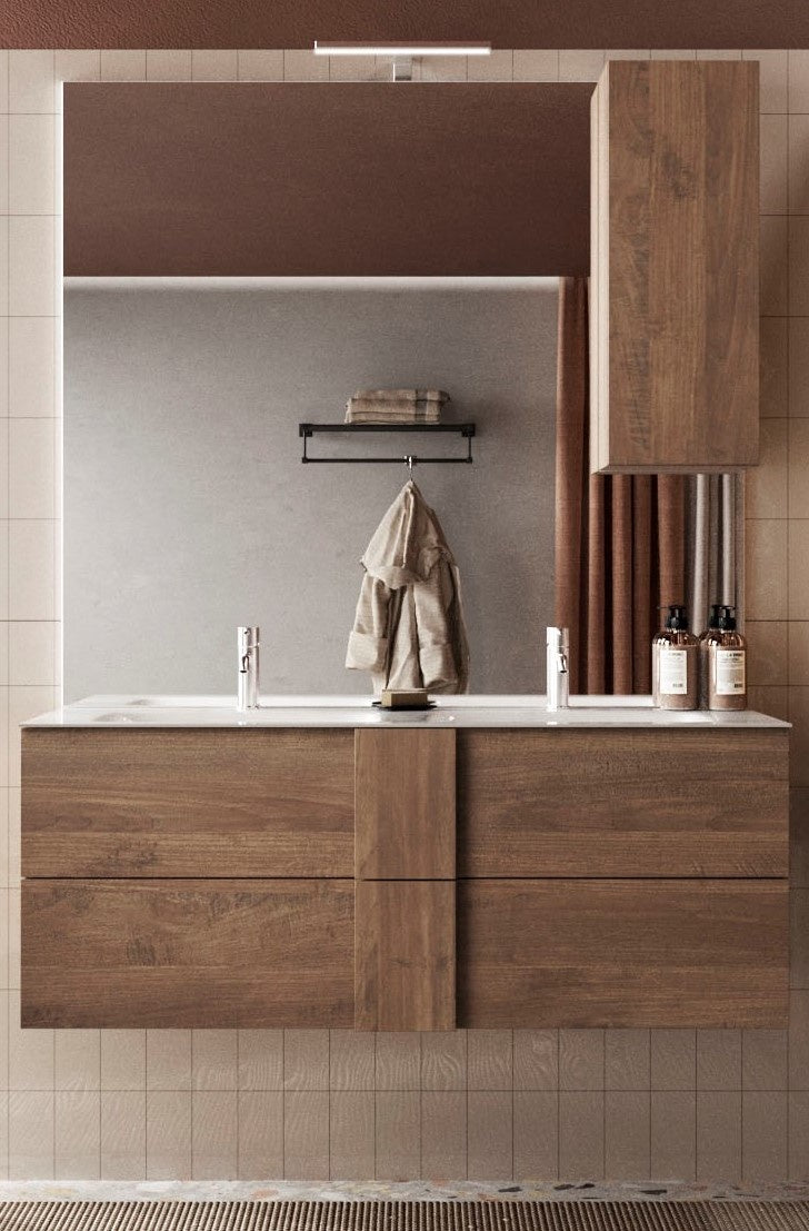 Benvenuto Design Jupiter 120 cm Zwevend Wastafel en Onderkast