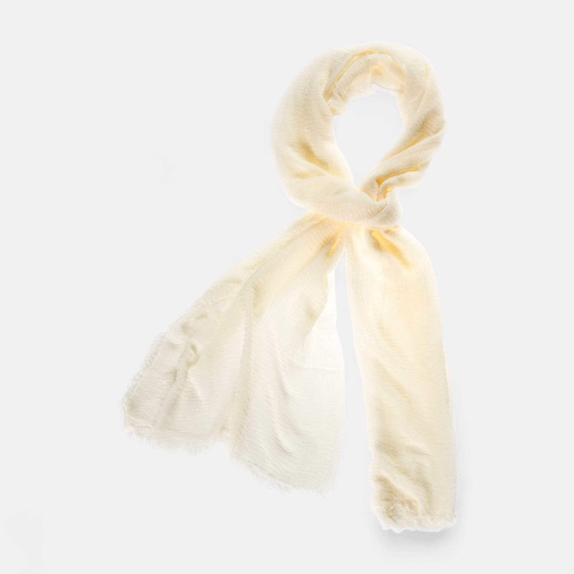 Foulard ecru