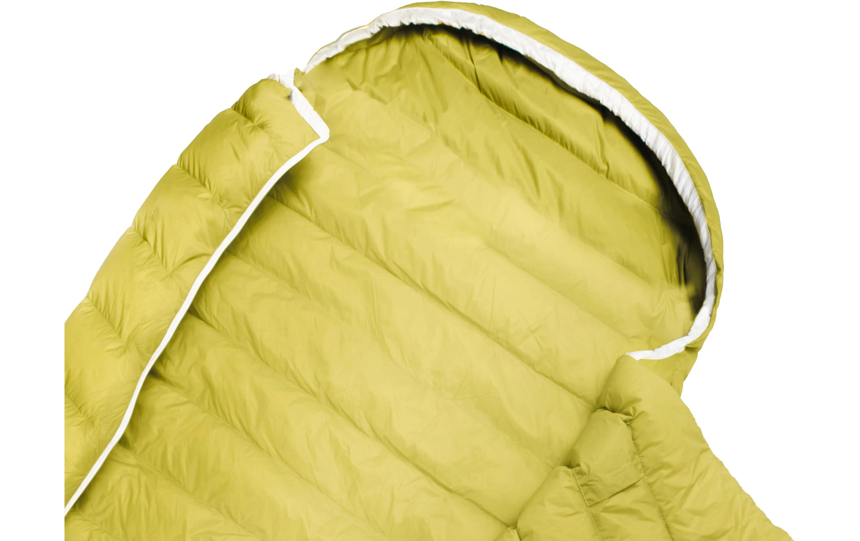 Schlafsack Biopod DownWool Extreme Light 185 Warm Olive<br>Ultraleichter Sommer-Schlafsack
