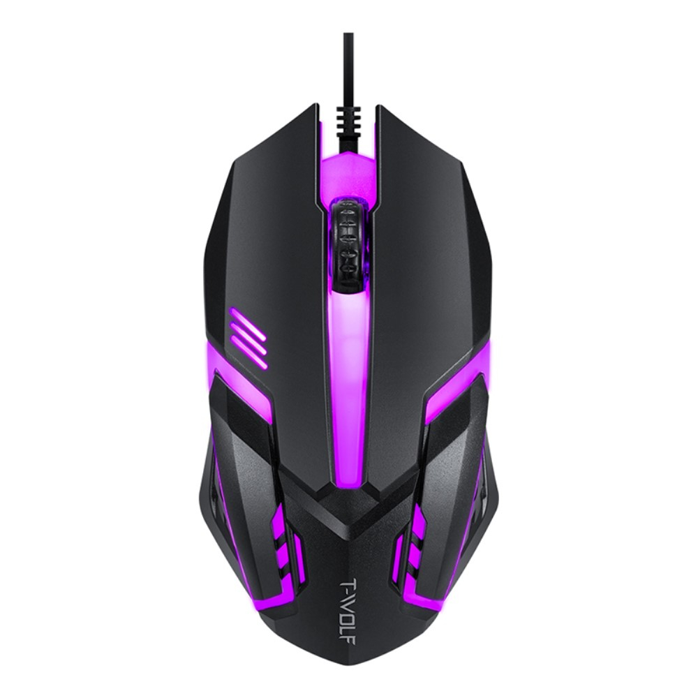 4in1 Gaming Combo Kit mit Maus / Headset / Mauspad / Tastatur mit RGB Hintergrundbeleuchtung QWERTY - Schwarz