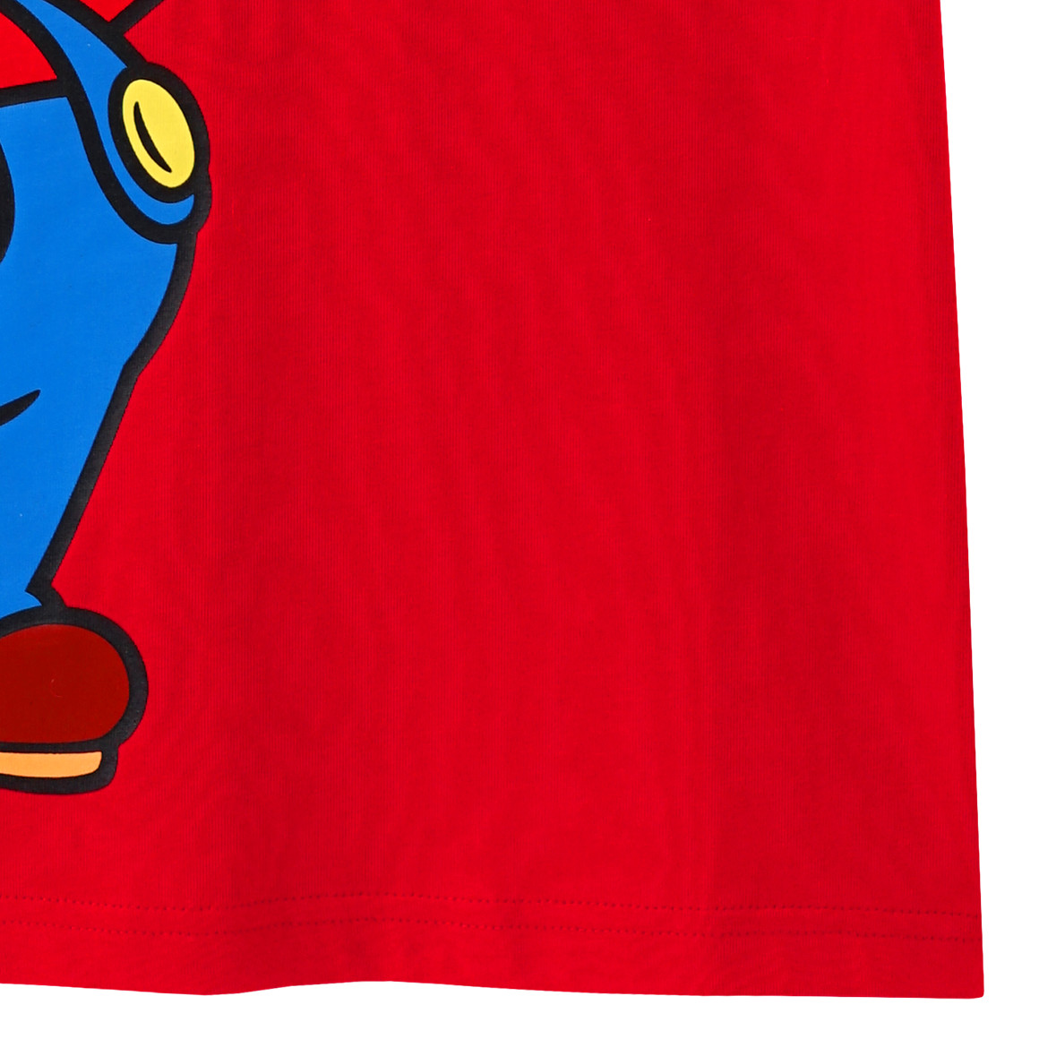 Topolino Super Mario T-Shirt mit Print rot