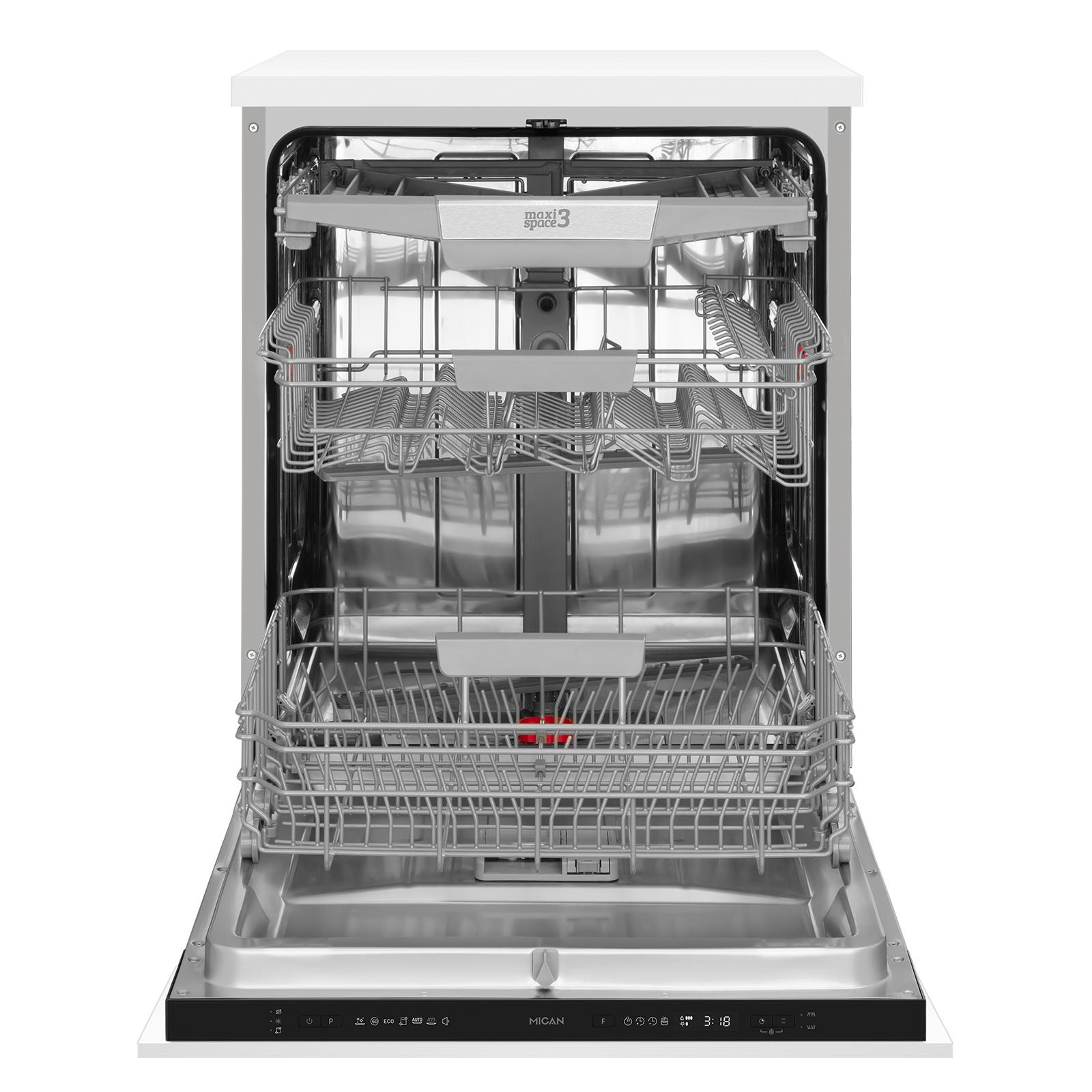MICAN Einbau-Geschirrspüler 50650 - vollintegriert - 60 cm - D