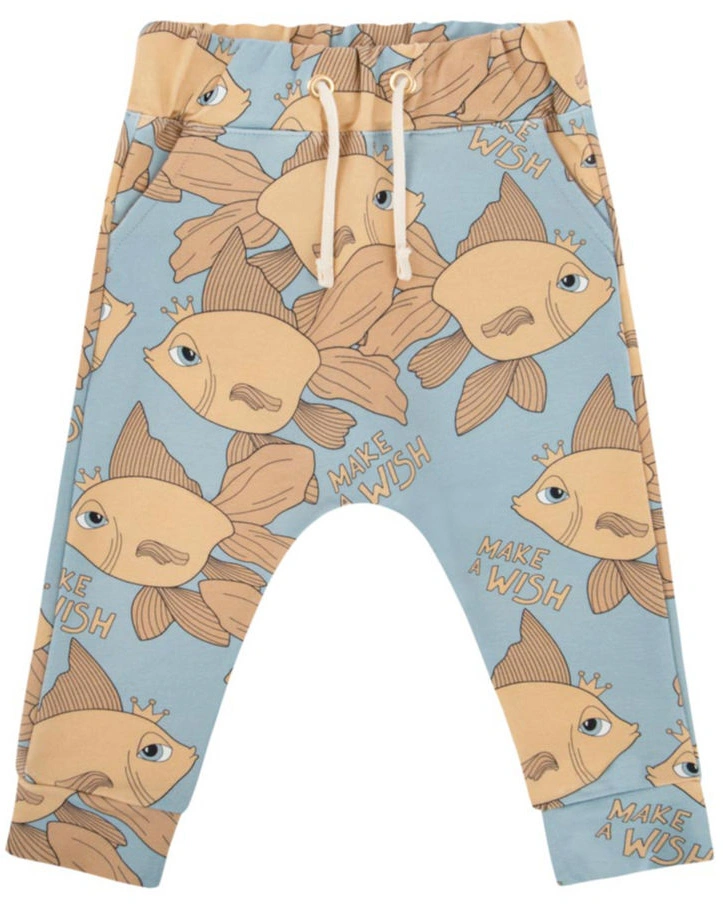 Sweathose GOLDFISH AOP in blue