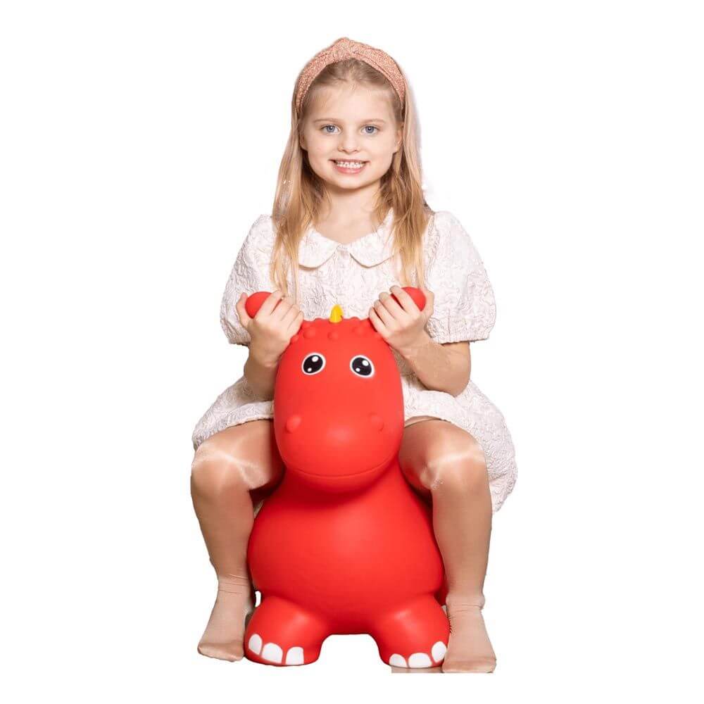 Jumpy Hüpftier Drache, rot