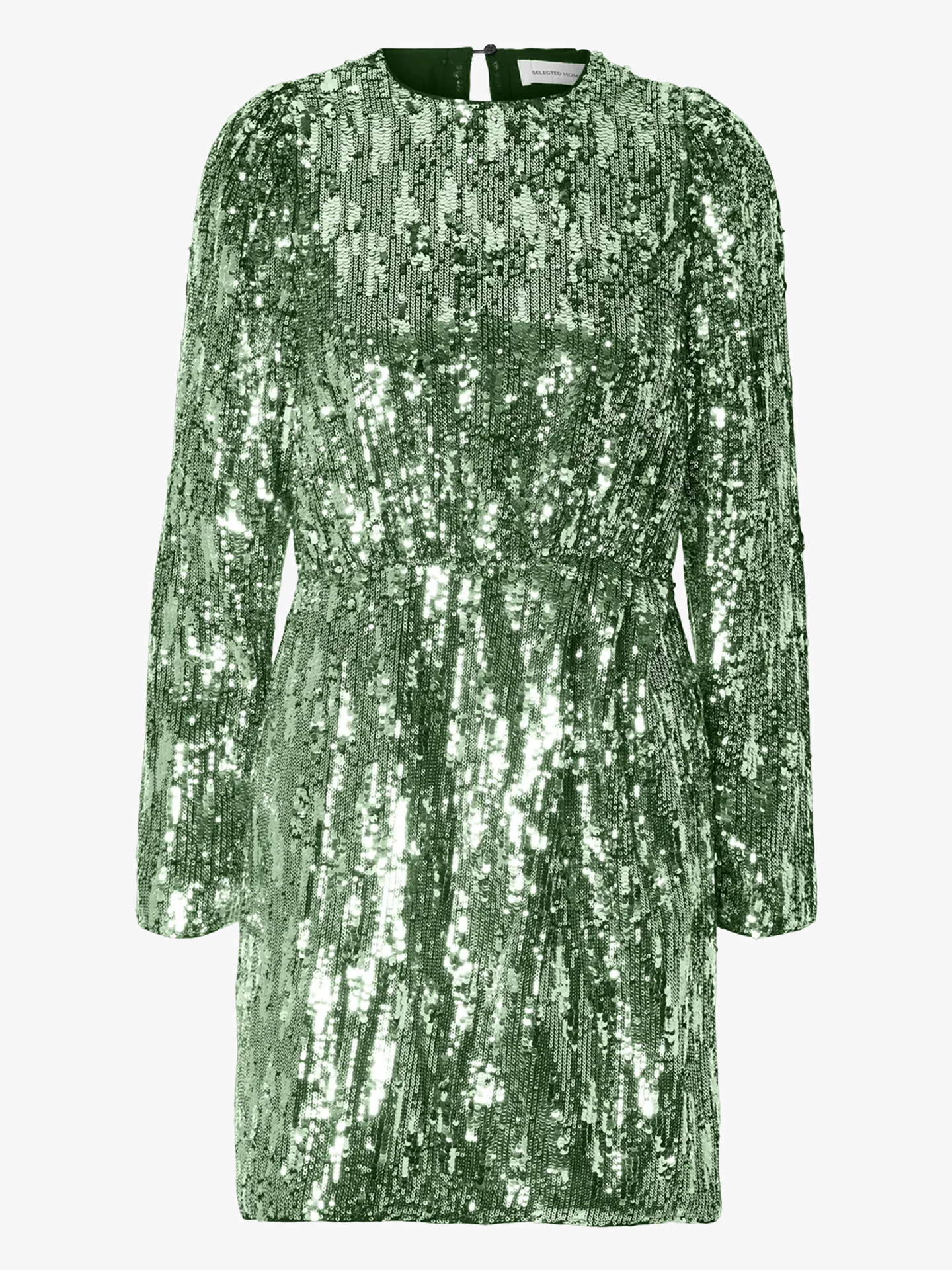 Ari-Colyn Long Sleeve Short Sequins Dress