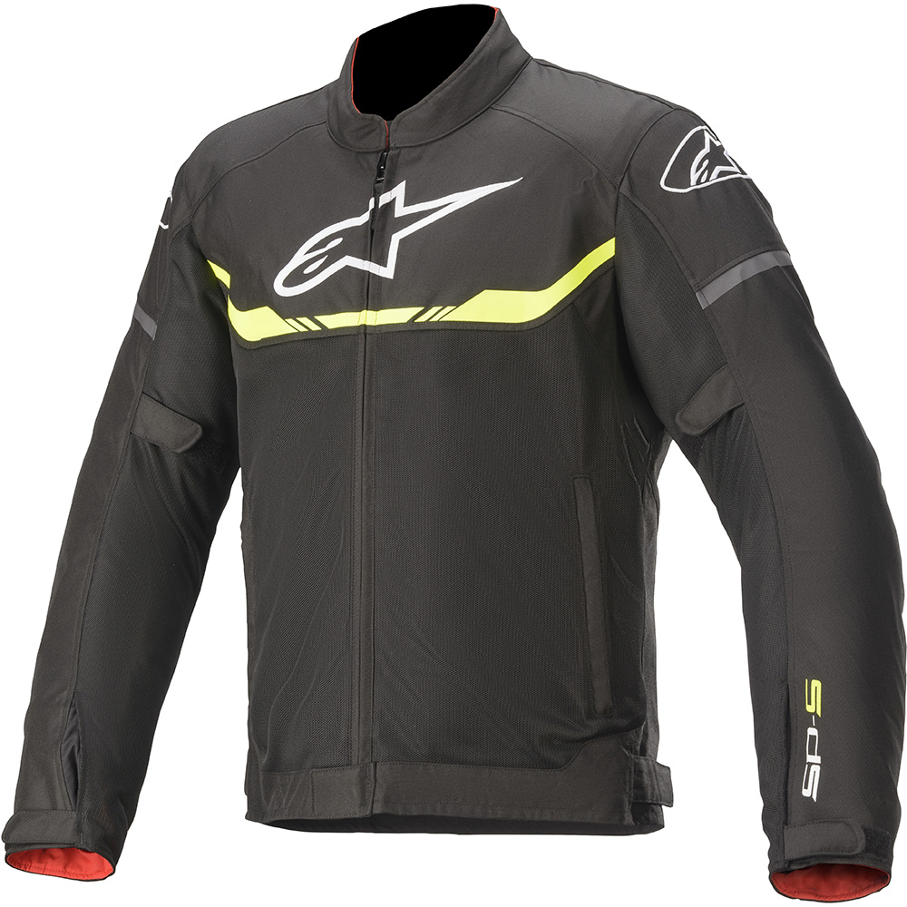 Alpinestars - Blouson T-SPS Air Noir / Jaune fluo