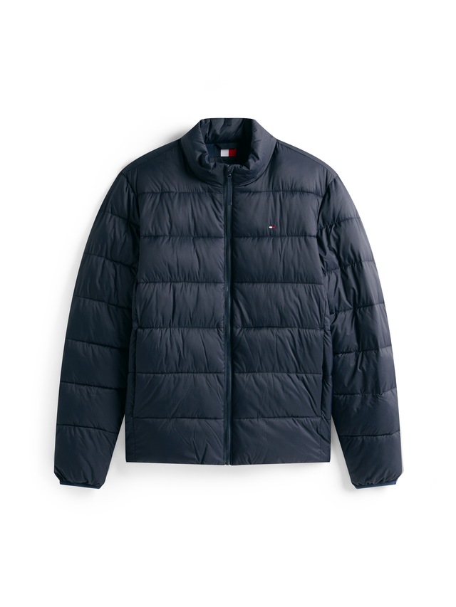 Tommy Hilfiger Steppjacke »MID WEIGHT STAND COLLAR« ohne Kapuze Winterjacke, Übergangsjacke