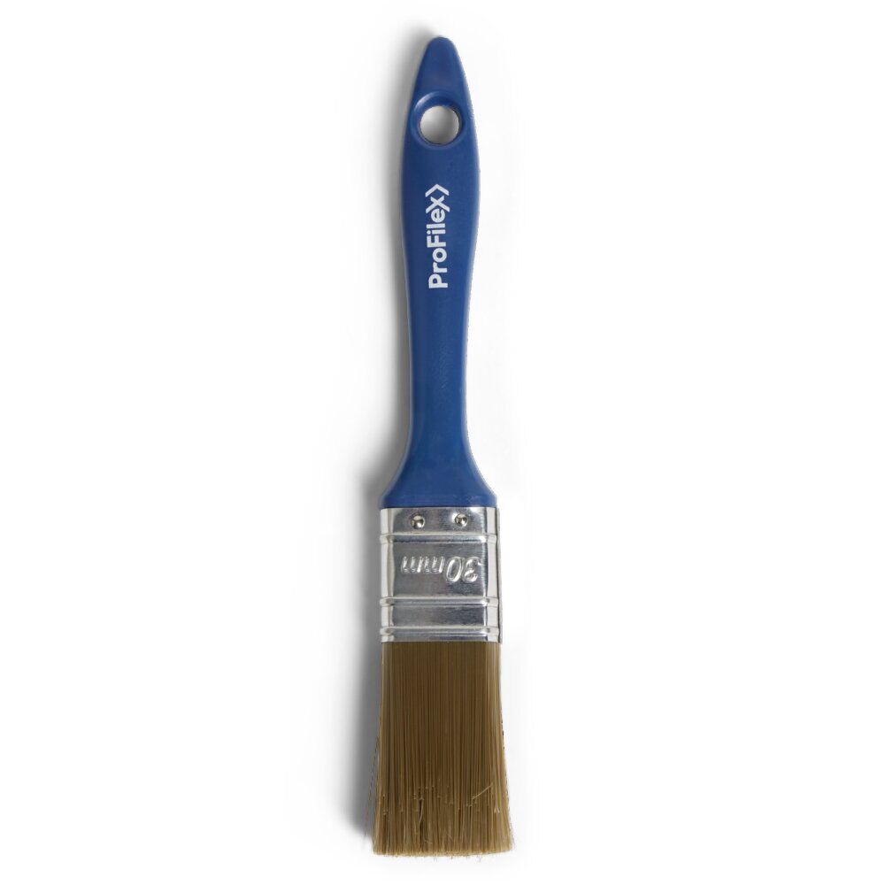 Pinceau plat 30mm rouge