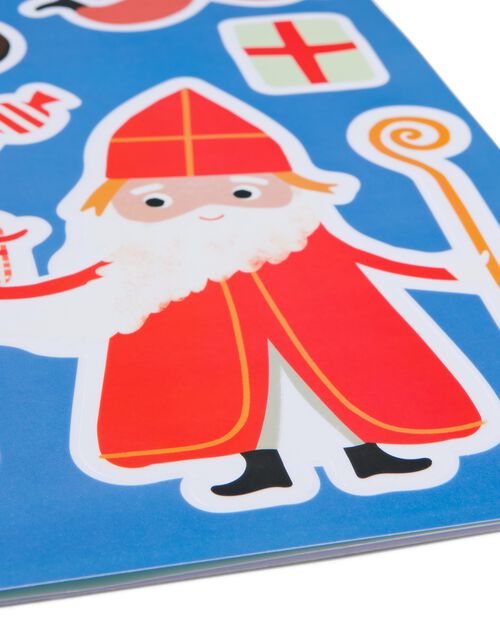 3 feuilles d’autocollants fenêtres A3 Saint-Nicolas