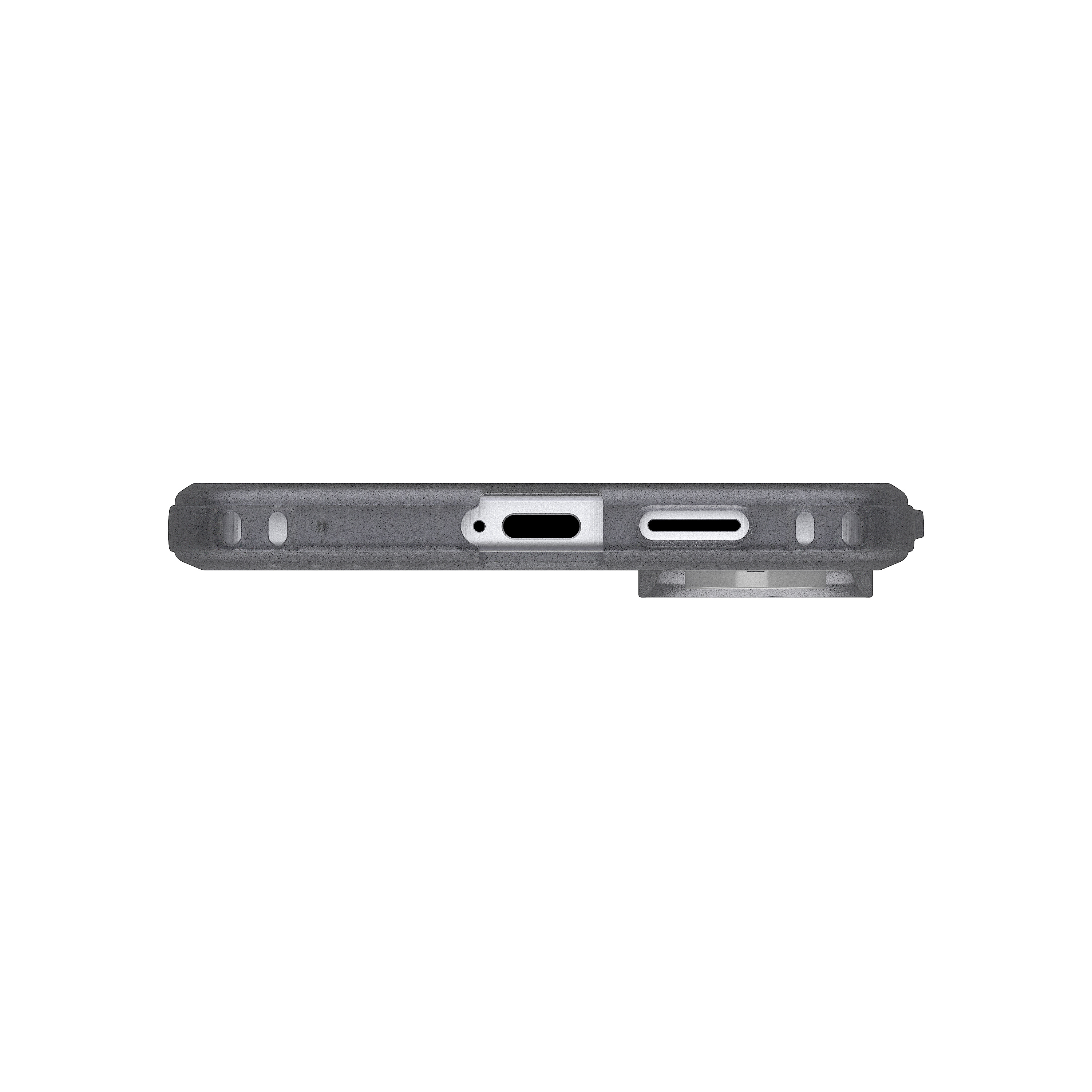 Samsung Galaxy S25 Edge Schutzhülle Dot MagSafe-Modul (214503113131) - Ash (Transparent / Schwarz)