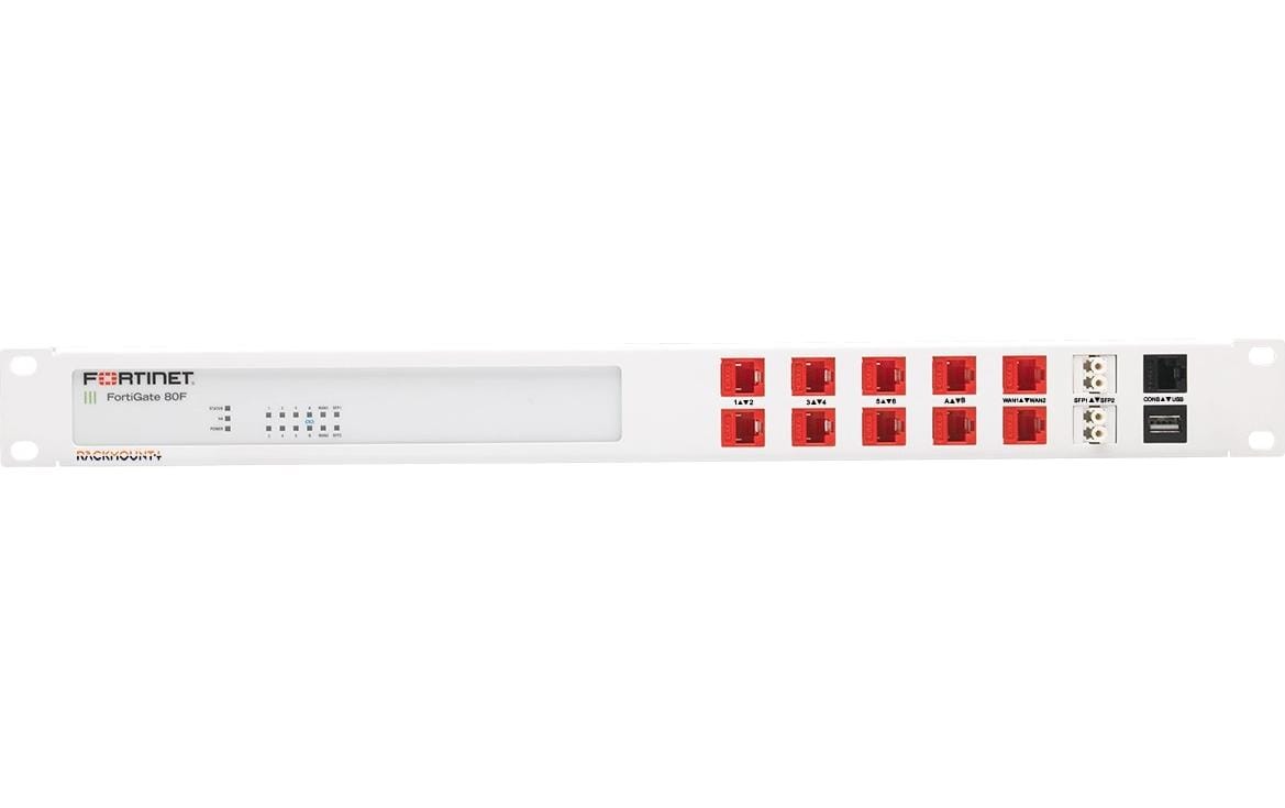 Rackmount Kit RM-FR-T15 für FortiGate 80F / 81F<br>Rackmount Kit für FortiGate 80F / 81F