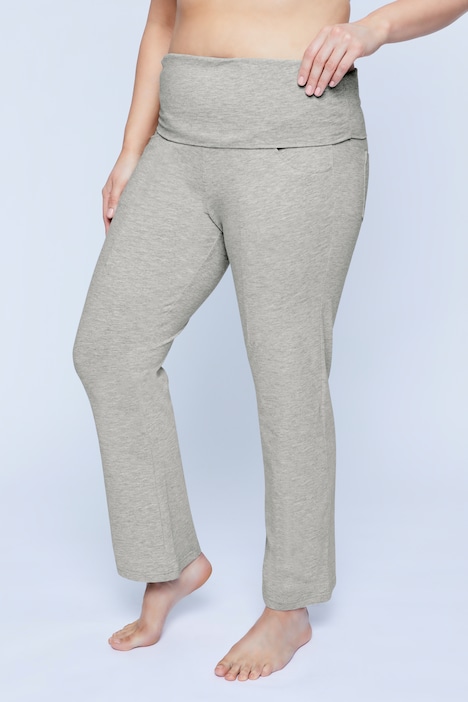 Bellieva-Jerseyhose, gerade Passform, Biobaumwolle, GOTS