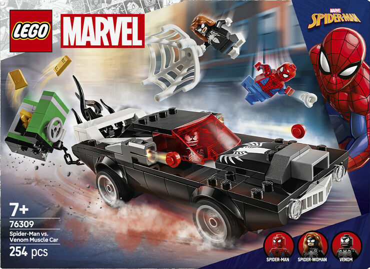 Lego Spider-Man mod Venom-muskelbil 76309