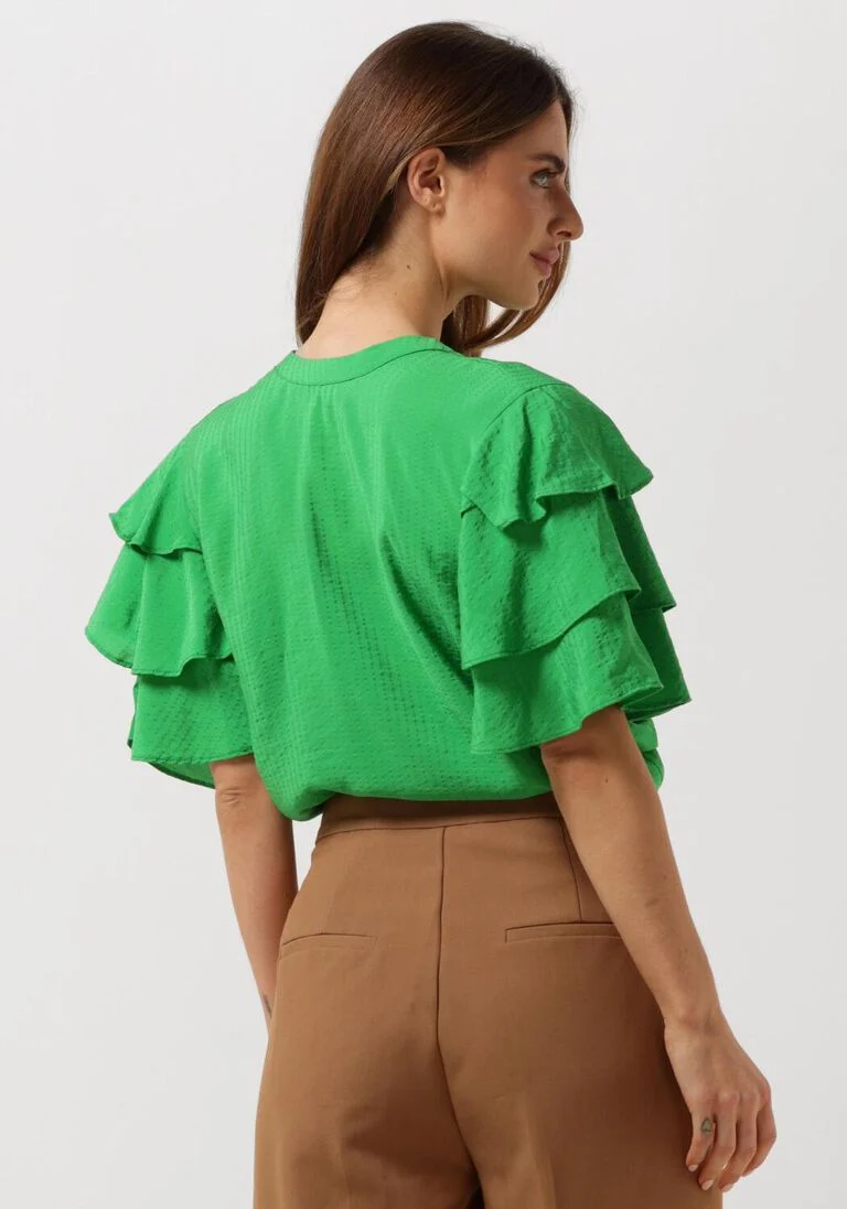 OBJECT groene object top objcercia s/s top