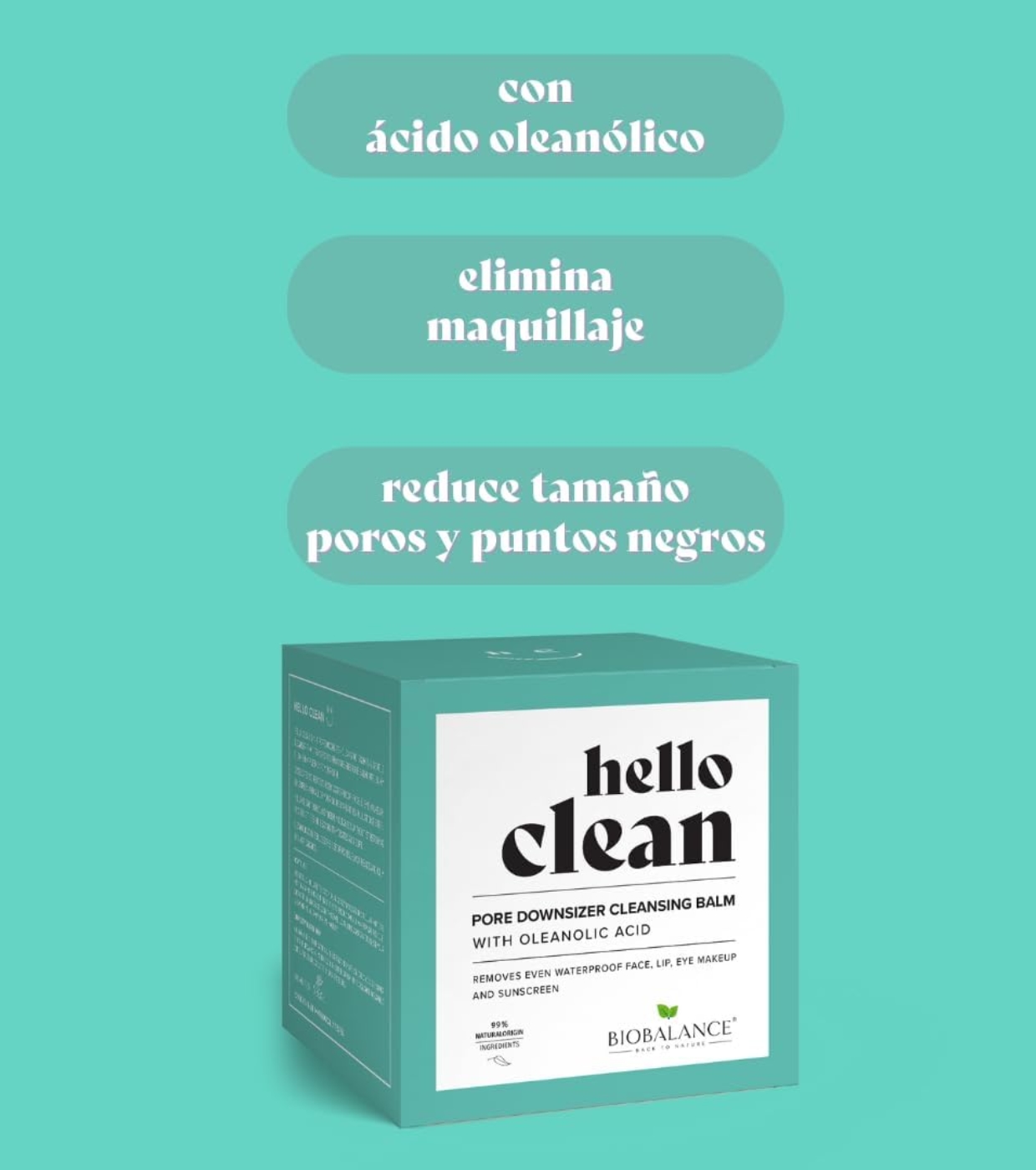 Biobalance - *Hello Clean* - Bálsamo de Limpeza - Ácido Oleanólico
