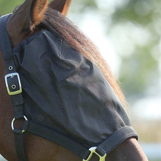 Halster Vliegenmasker Combi HORSEGEAR Zwart