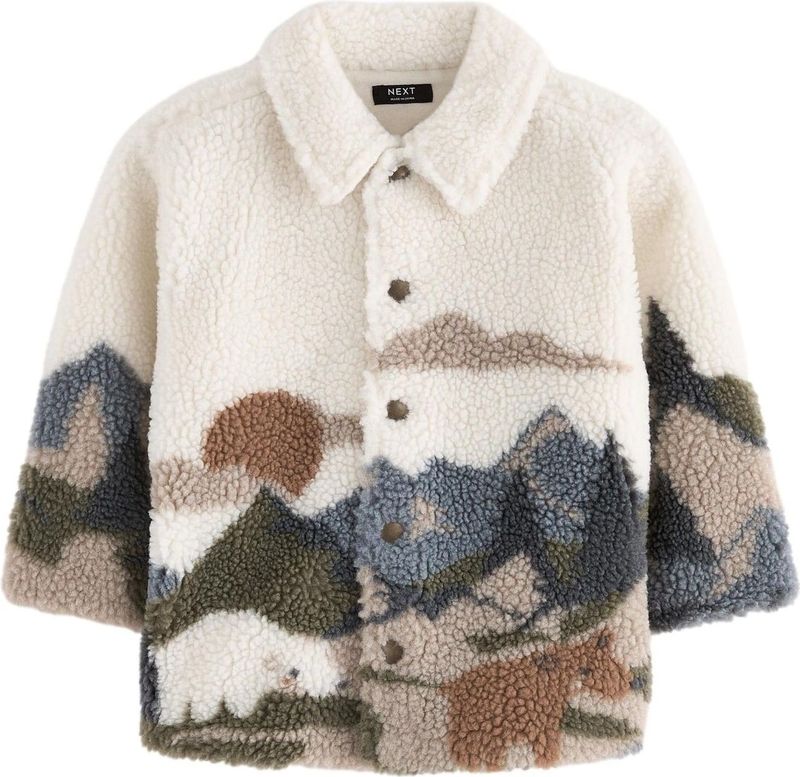 Next Tussenjas  gemengde kleuren / wit