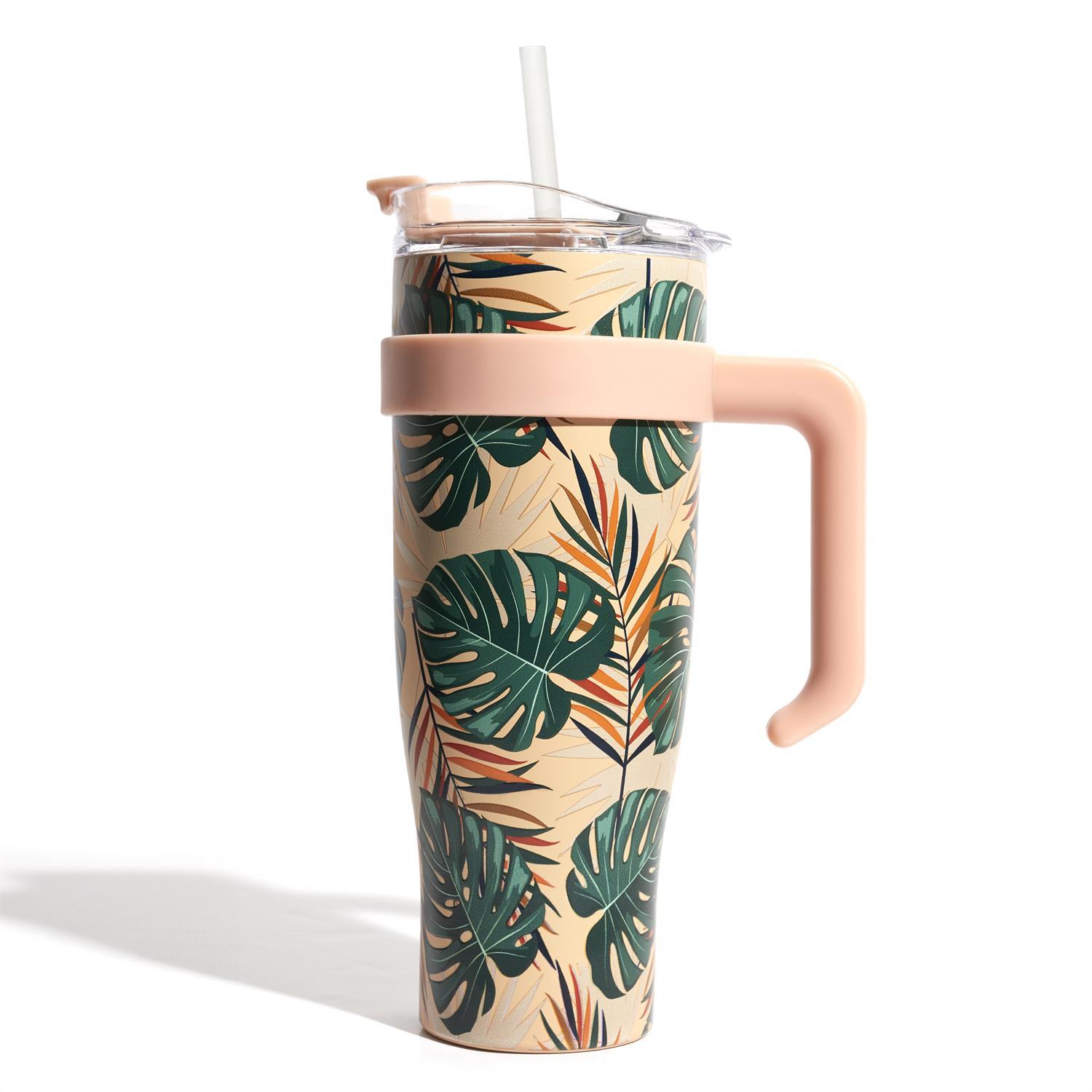 MUG TRANSPORT MIAMI FLEURS TROPICALES 1.2L
