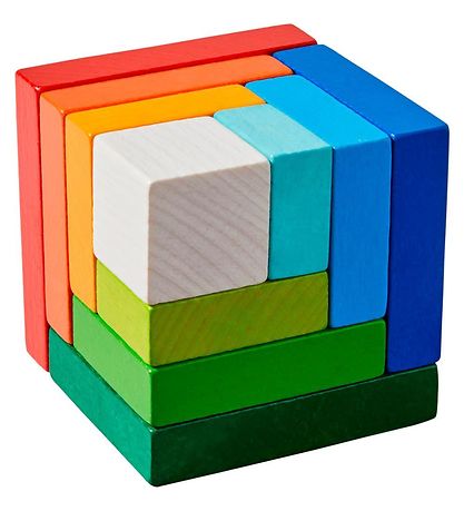 Haba Puslespil 3D - Tr? - Multifarvet