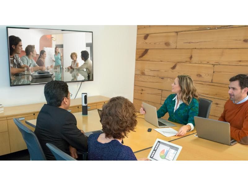 Logitech ConferenceCam Connect USB Full HD 1080P 30 fps Mobile ConferenceCam mit Bluetooth Bluetooth-Freisprecheinrichtung für Mini-Konferenzräume, Home-Office-Büros und die Arbeit unterwegs