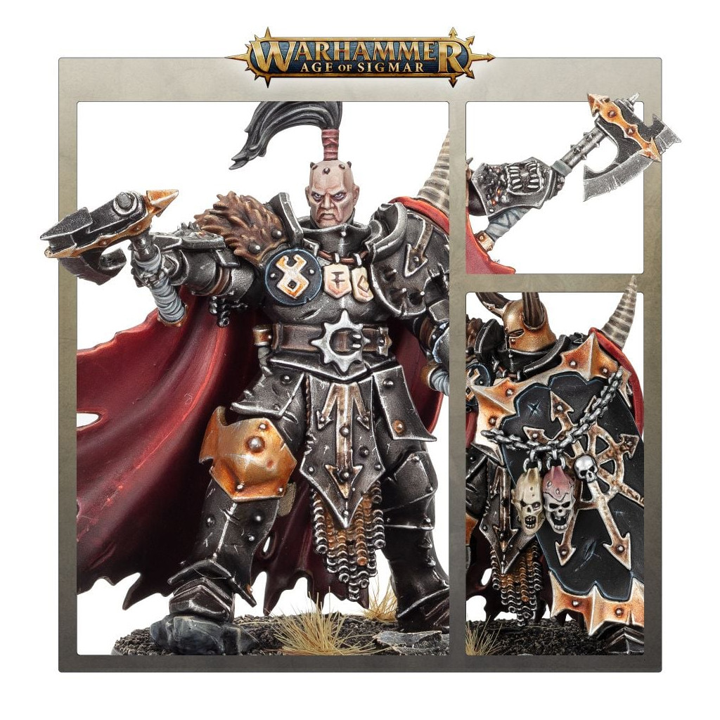 Age of Sigmar : Slaves to Darkness - Exalted Hero of Chaos