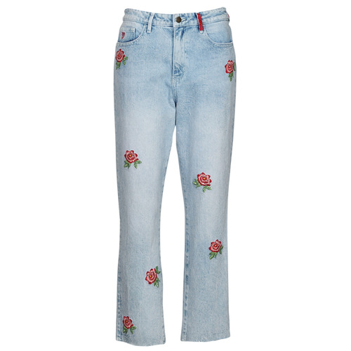 Desigual - DENIM_MY FLOWER Azul / Claro